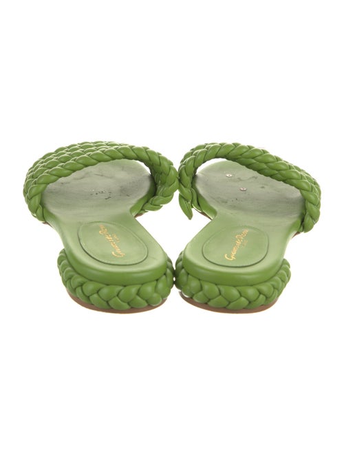 Gianvito Rossi Leather Slides