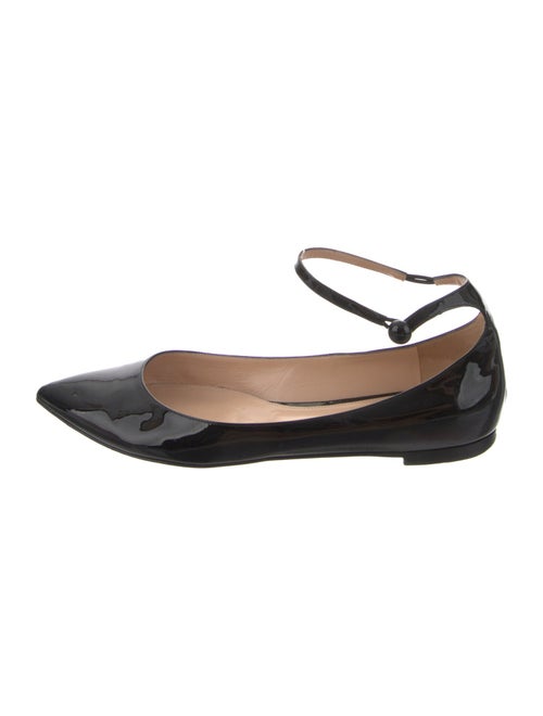 Gianvito Rossi Patent Leather Ballet Flats