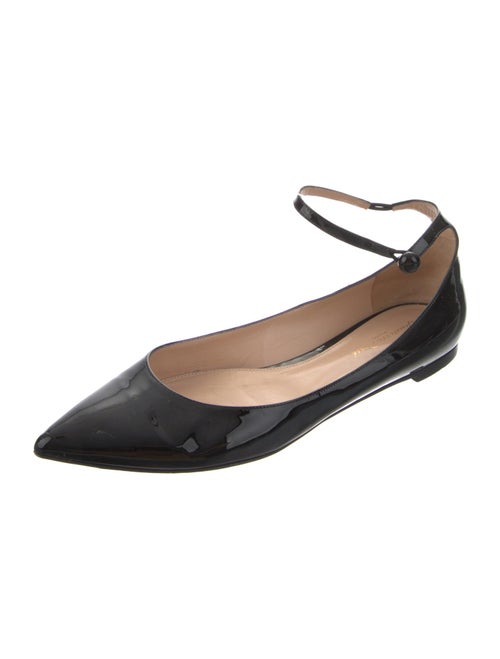 Gianvito Rossi Patent Leather Ballet Flats