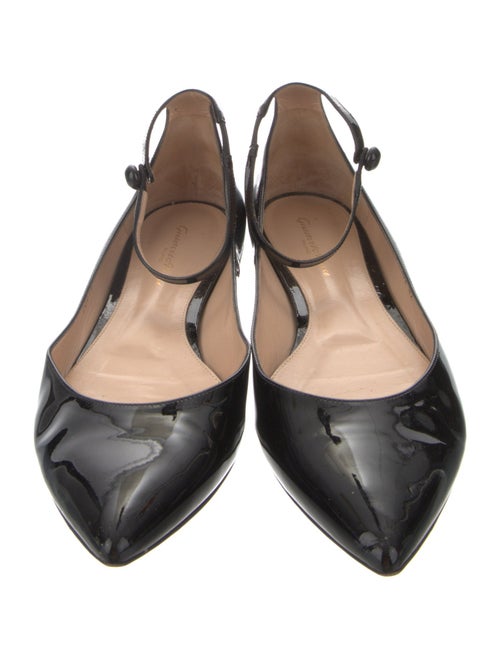 Gianvito Rossi Patent Leather Ballet Flats