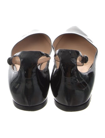 Gianvito Rossi Patent Leather Ballet Flats