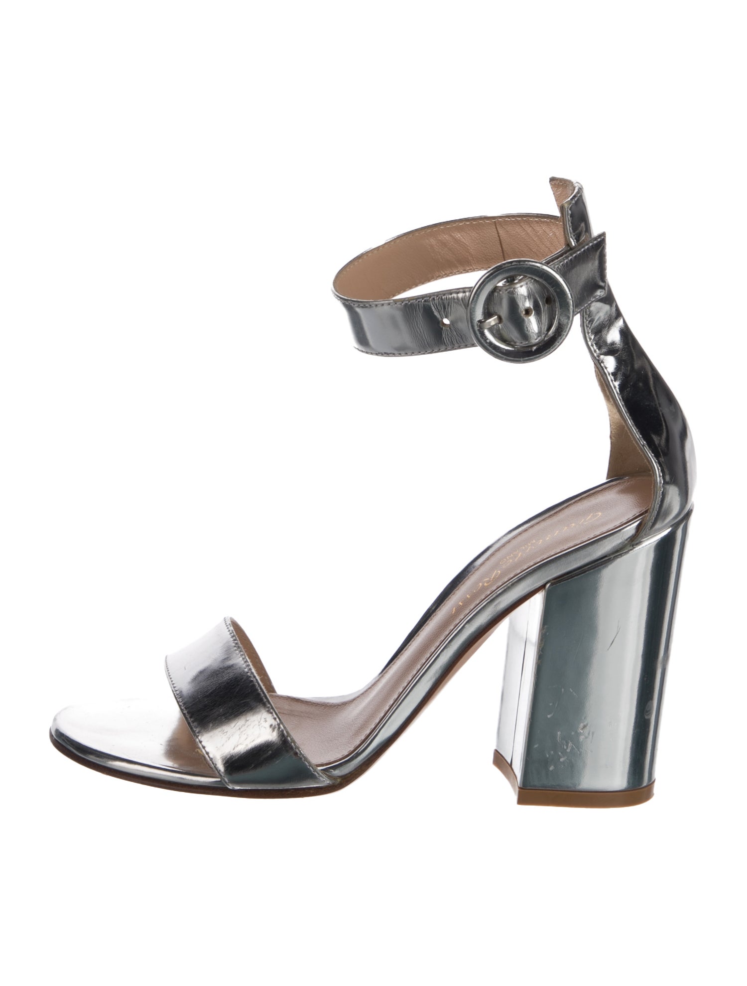 Gianvito Rossi Patent Leather Sandals