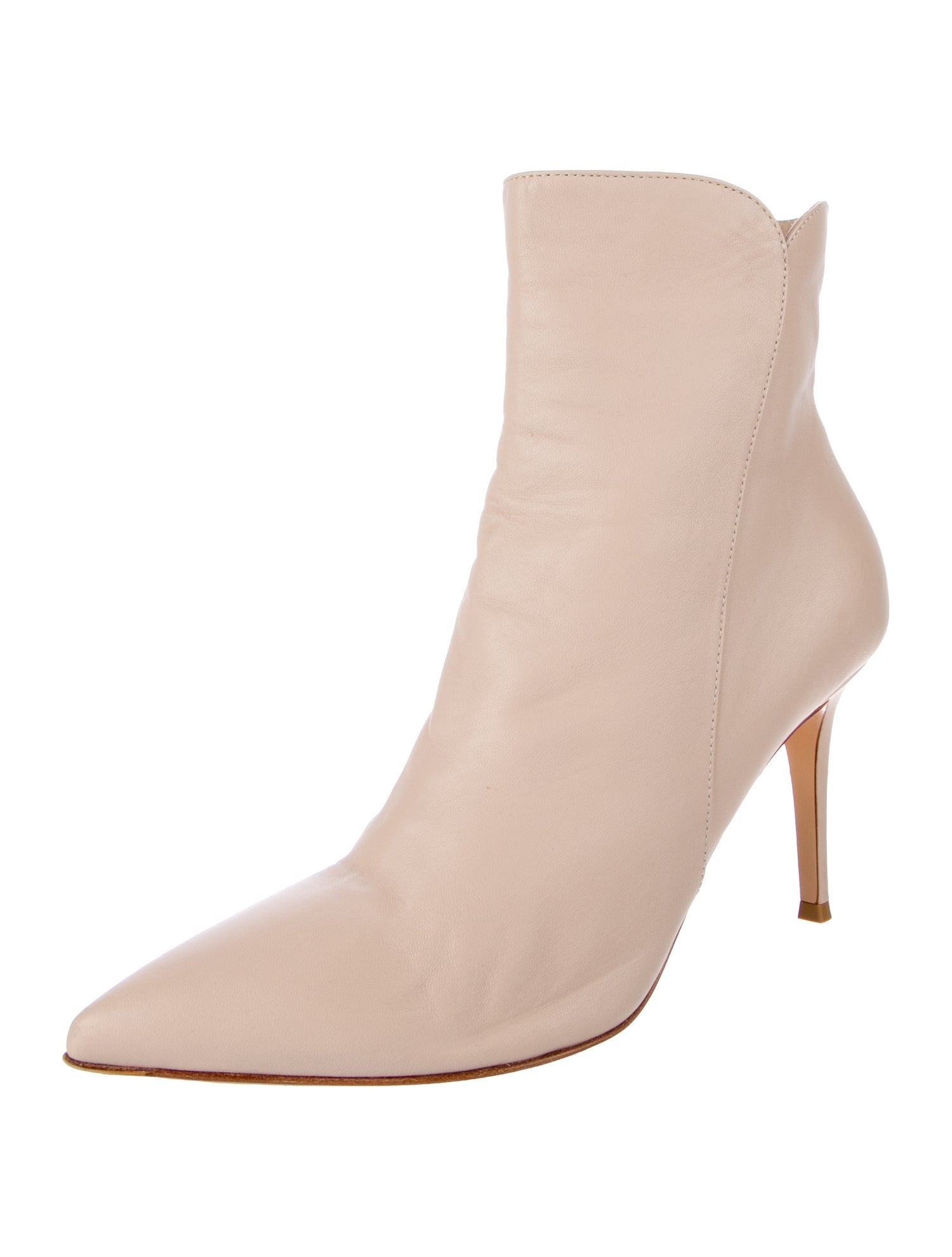 Gianvito Rossi Leather Sock Boots
