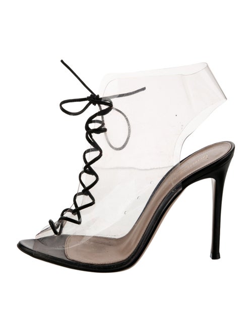 Gianvito Rossi PVC Gladiator Sandals