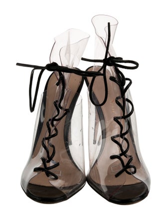 Gianvito Rossi PVC Gladiator Sandals