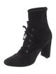 Gianvito Rossi Suede Lace-Up Boots
