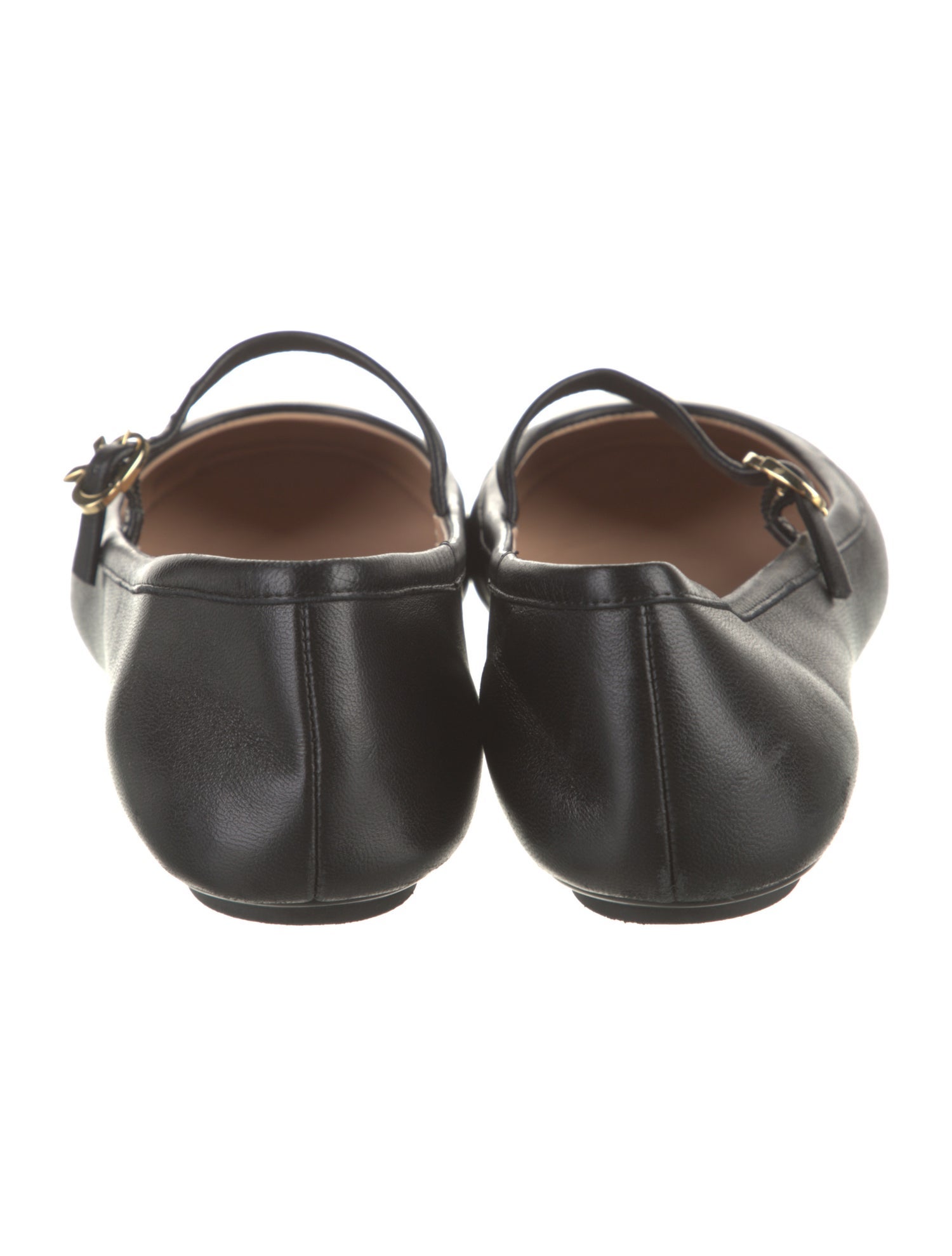 Gianvito Rossi Leather Mary Jane Flats