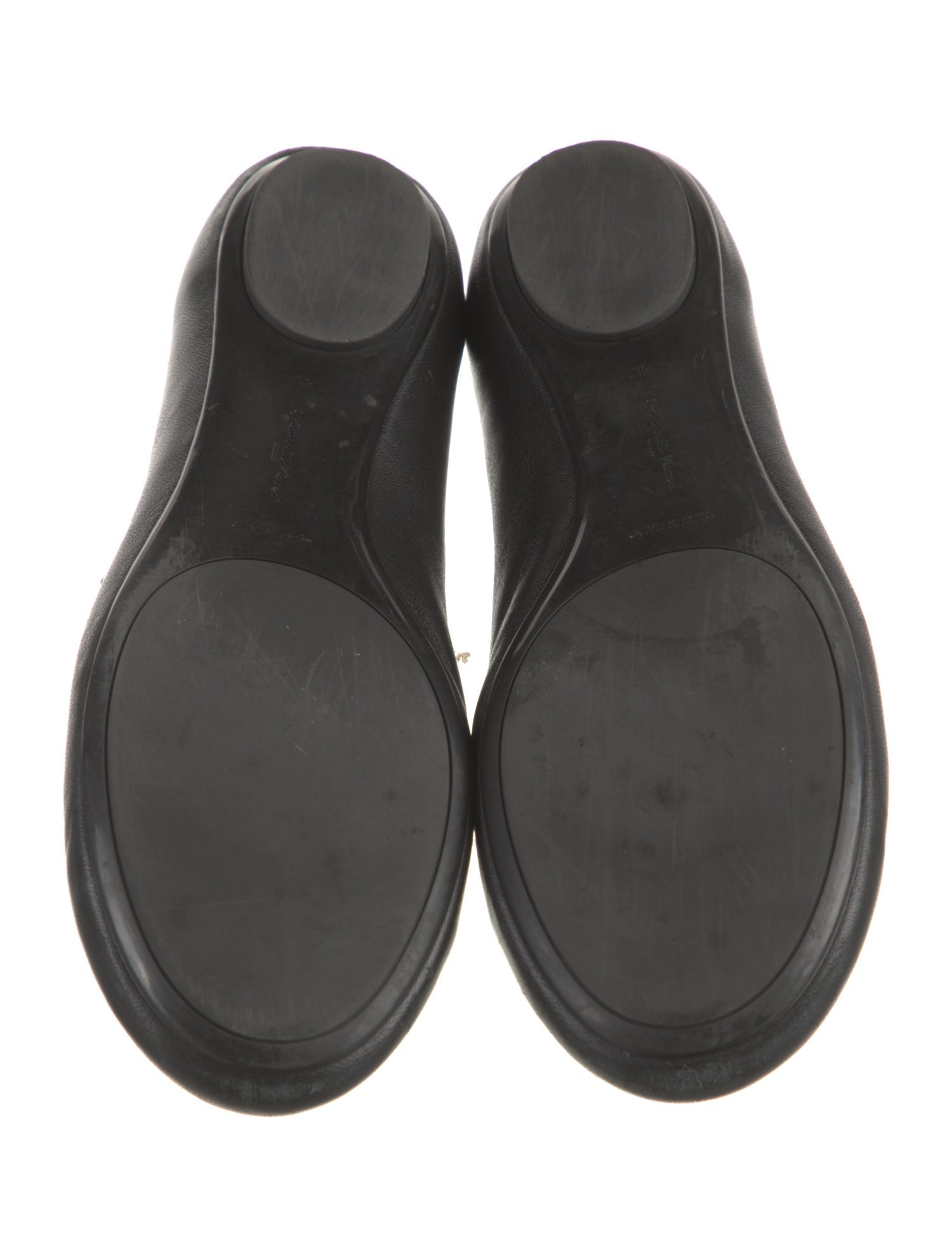 Gianvito Rossi Leather Mary Jane Flats