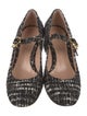 Gianvito Rossi Tweed Tweed Pattern Pumps