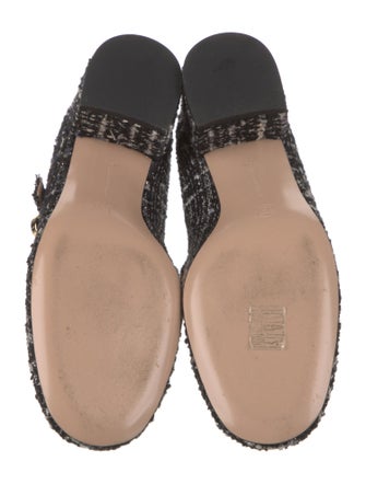 Gianvito Rossi Tweed Tweed Pattern Pumps