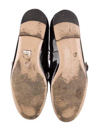 Gianvito Rossi Patent Leather Mary Jane Flats