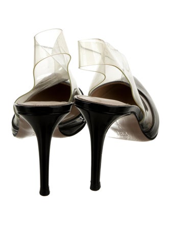 Gianvito Rossi Patent Leather T-Strap Pumps