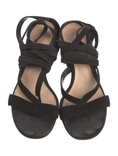 Gianvito Rossi Suede Gladiator Sandals