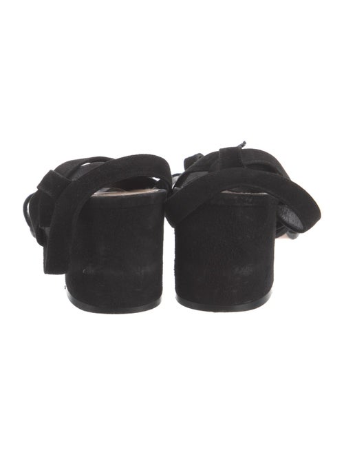 Gianvito Rossi Suede Gladiator Sandals