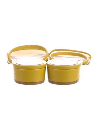 Gianvito Rossi Leather Slides