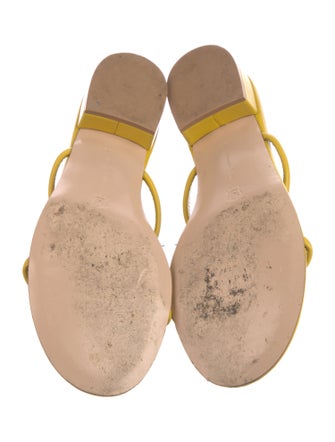 Gianvito Rossi Leather Slides