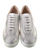 Gianvito Rossi Mesh Crystal Embellishments Sneakers