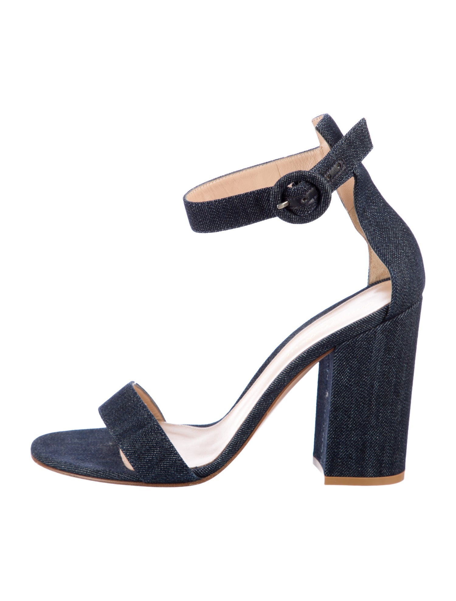 Gianvito Rossi Denim Sandals