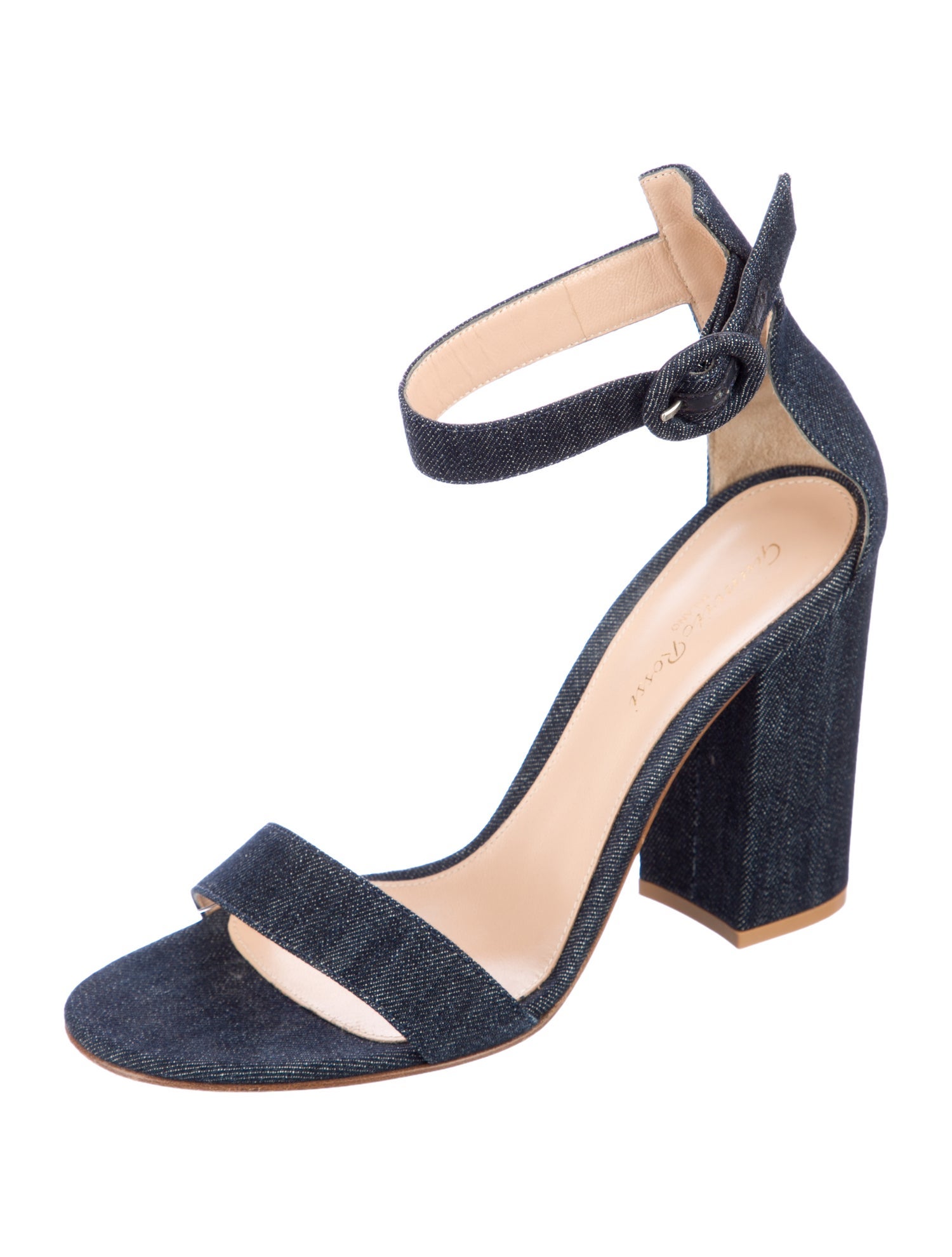 Gianvito Rossi Denim Sandals