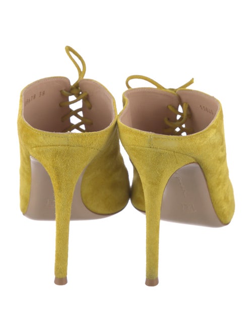 Gianvito Rossi Suede Slides