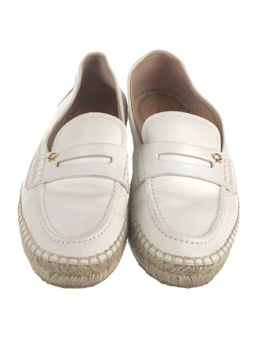 Gianvito Rossi Leather Espadrille Sneakers