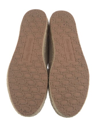 Gianvito Rossi Leather Espadrille Sneakers