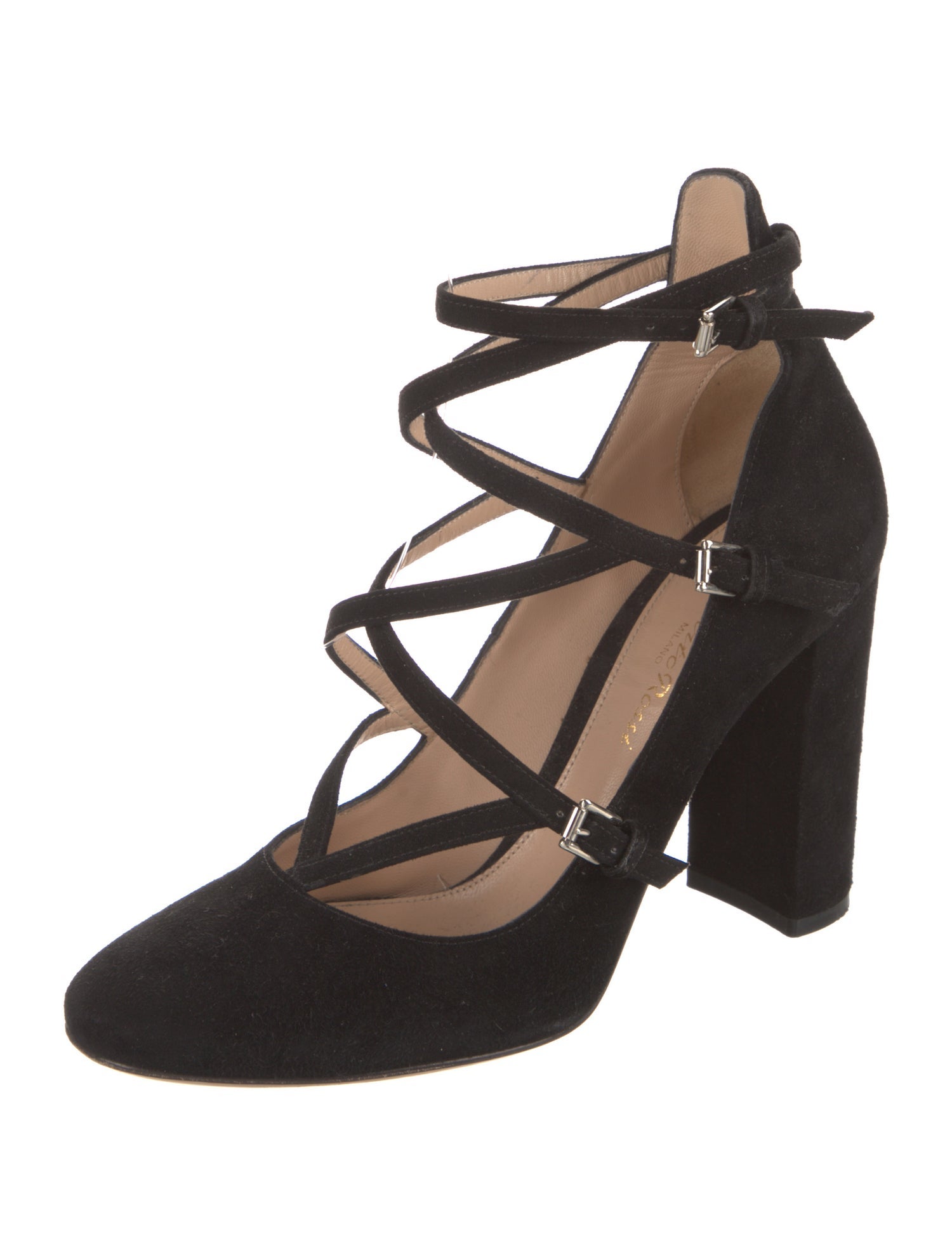Gianvito Rossi Suede Pumps