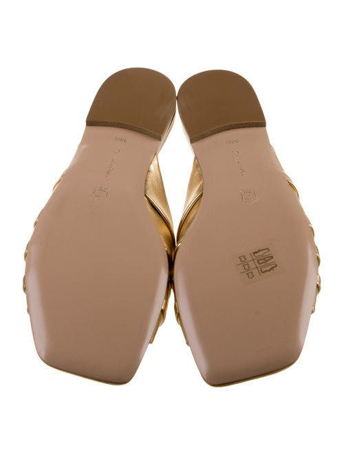 Gianvito Rossi Leather Slides