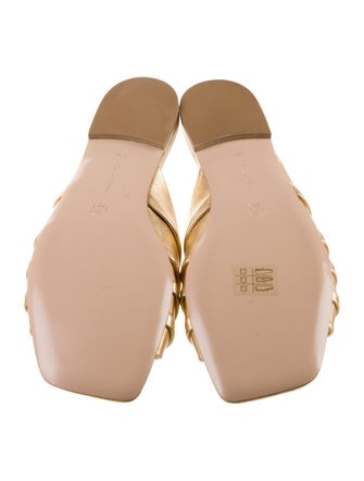 Gianvito Rossi Leather Slides