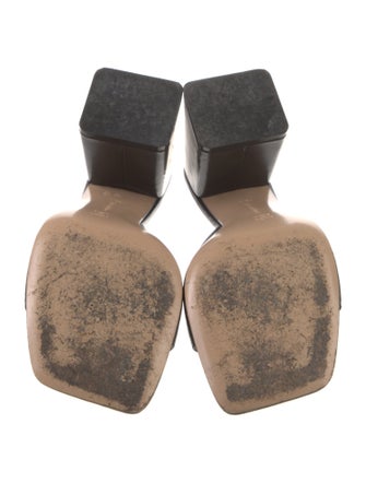 Gianvito Rossi Leather Slides