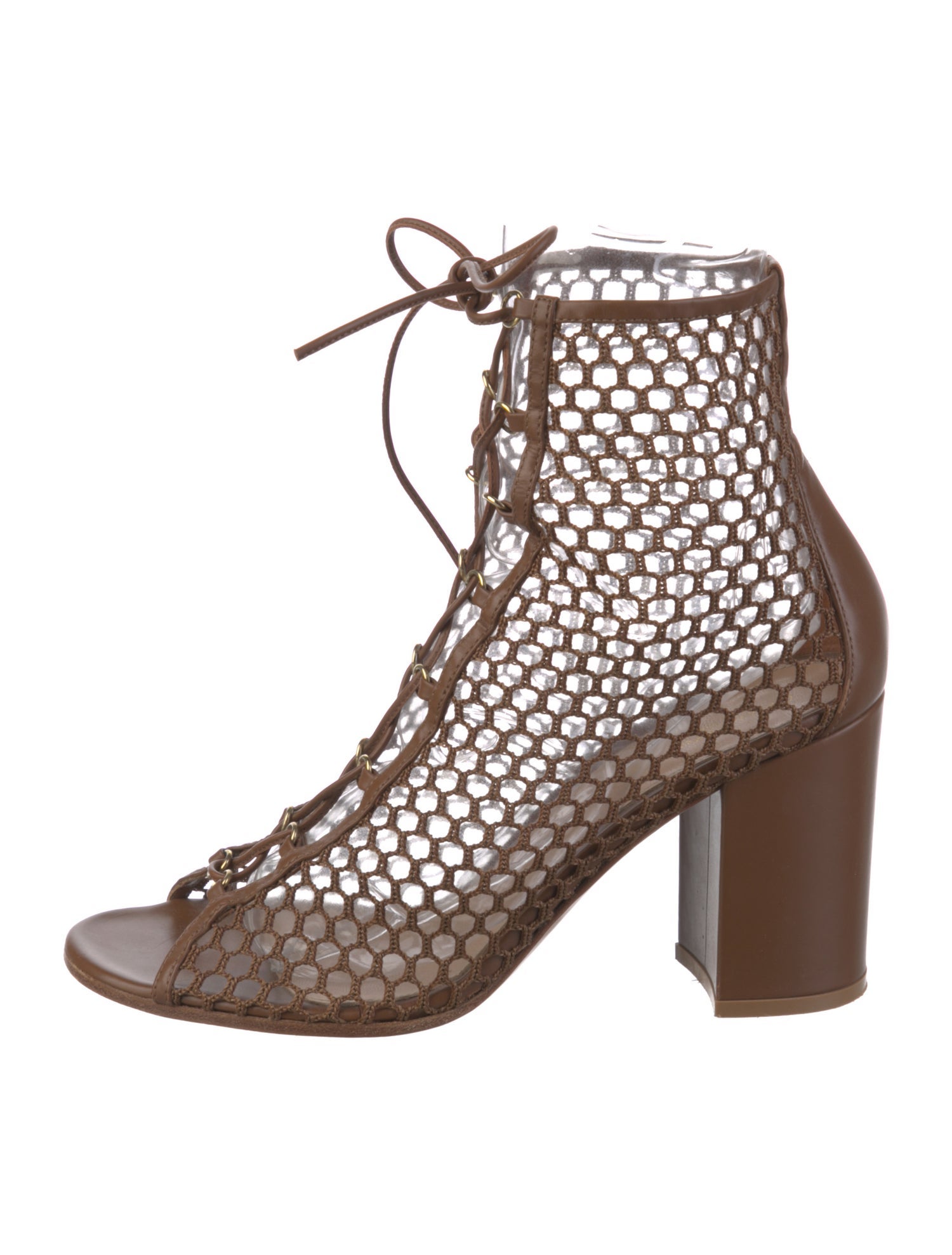 Gianvito Rossi Mesh Sandals