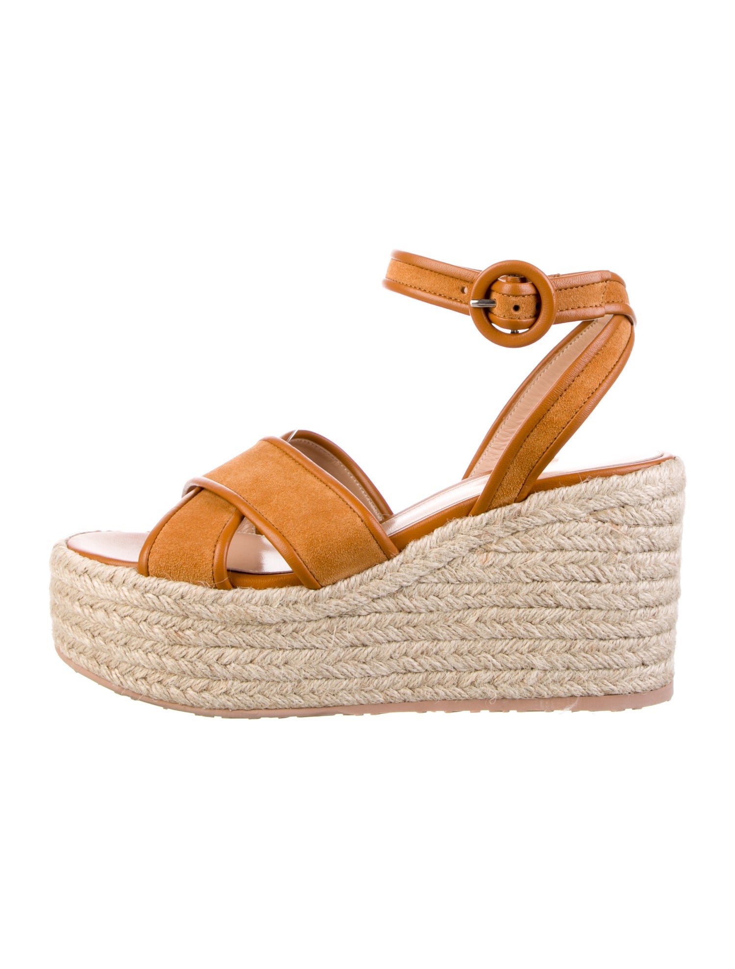 Gianvito Rossi Suede Espadrilles