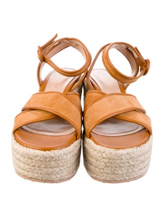 Gianvito Rossi Suede Espadrilles