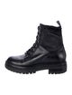 Gianvito Rossi Leather Combat Boots