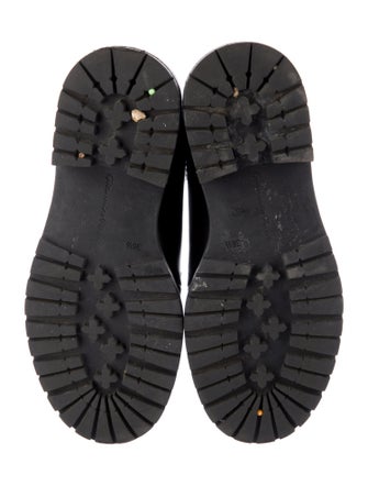 Gianvito Rossi Leather Combat Boots