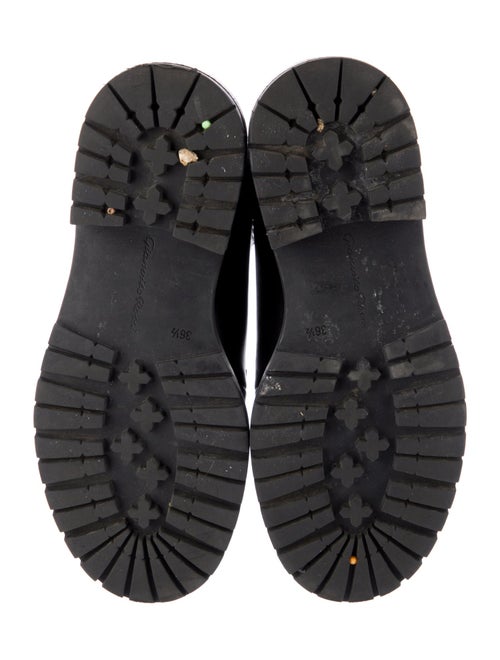 Gianvito Rossi Leather Combat Boots