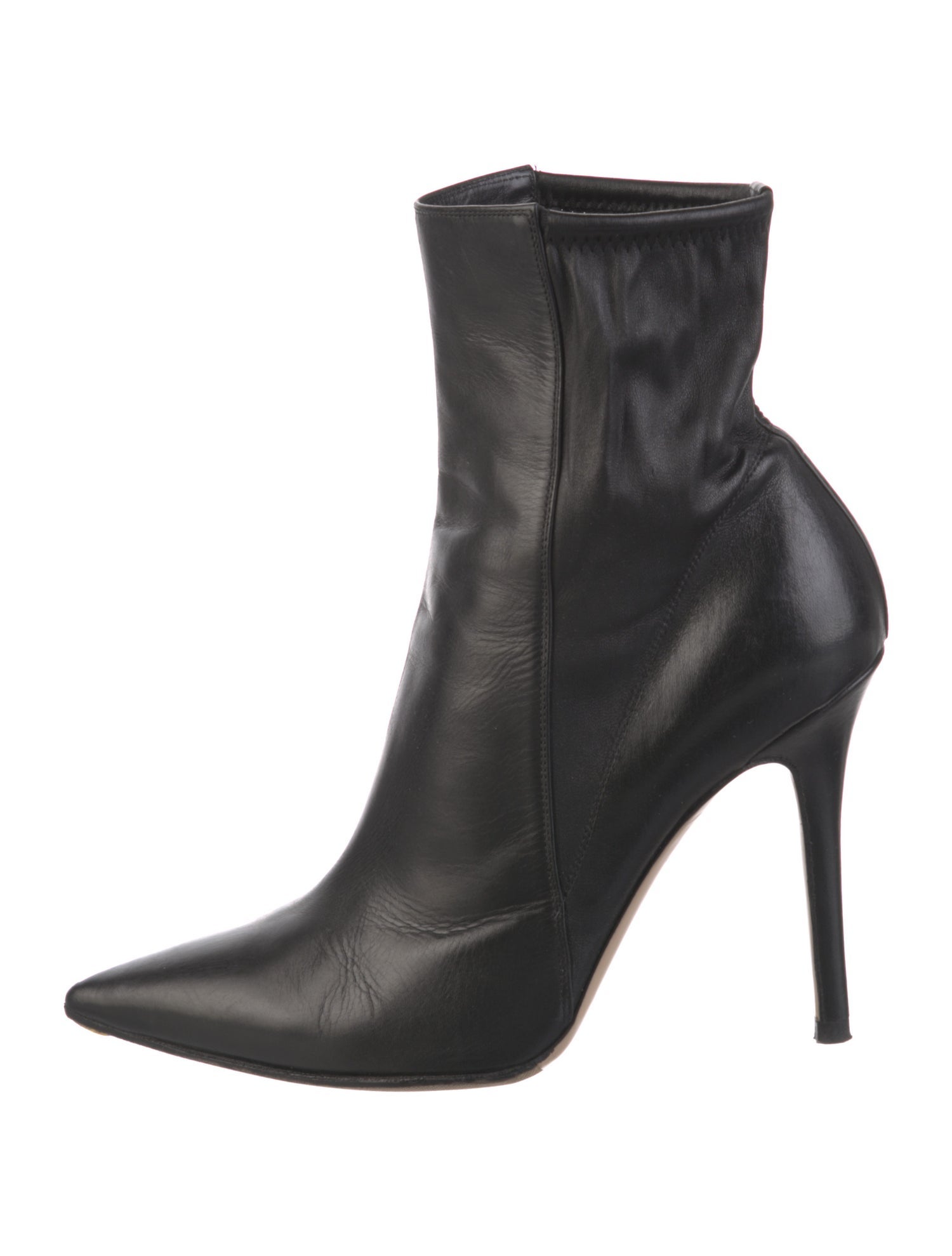 Gianvito Rossi Leather Sock Boots