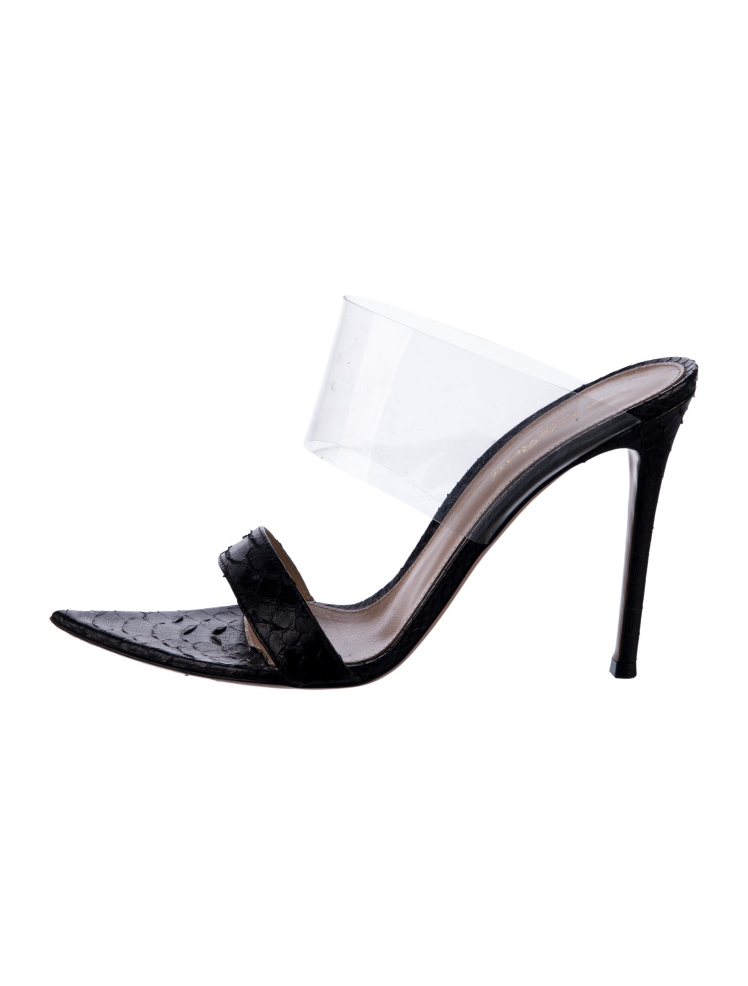 Gianvito Rossi Suede Slides