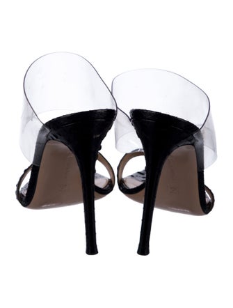 Gianvito Rossi Suede Slides