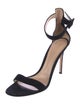 Gianvito Rossi Suede D'Orsay Pumps