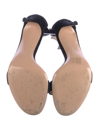 Gianvito Rossi Suede D'Orsay Pumps