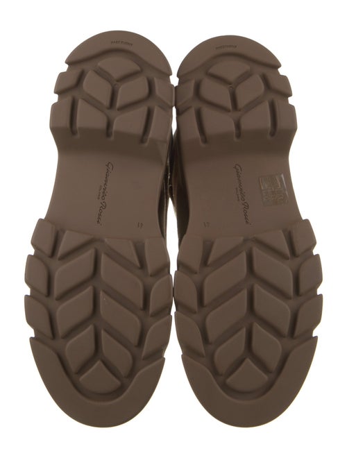 Gianvito Rossi Suede Lace-Up Boots