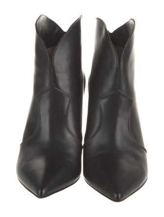Gianvito Rossi Leather Western Boots