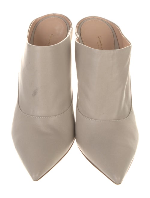 Gianvito Rossi Leather Mules