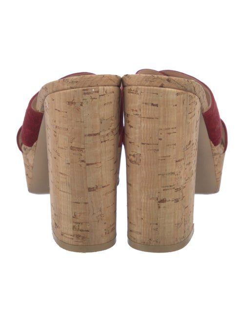 Gianvito Rossi Suede Slides