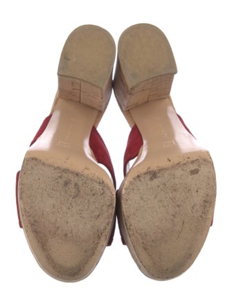 Gianvito Rossi Suede Slides