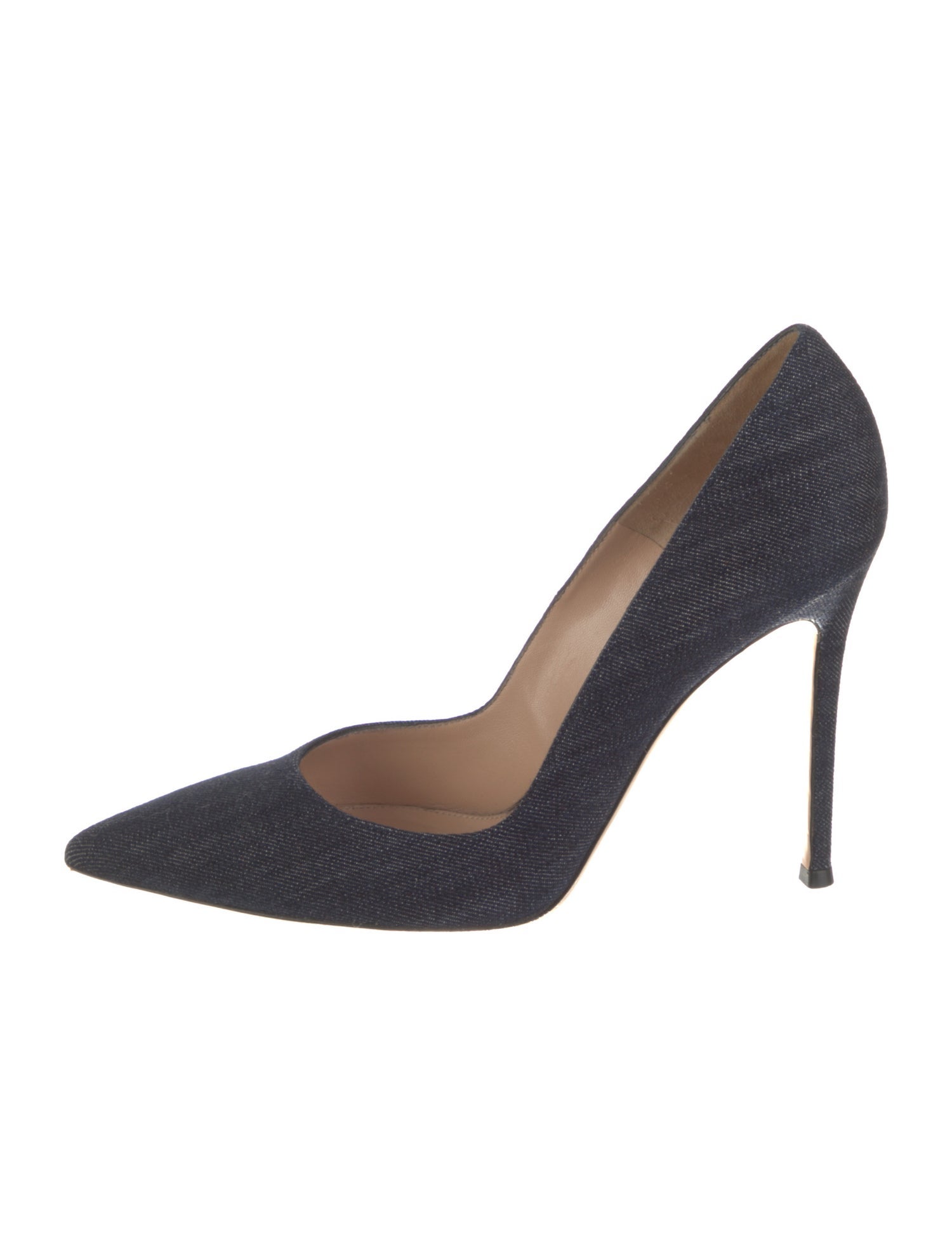 Gianvito Rossi Denim Pumps