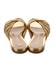 Gianvito Rossi Leather Slides