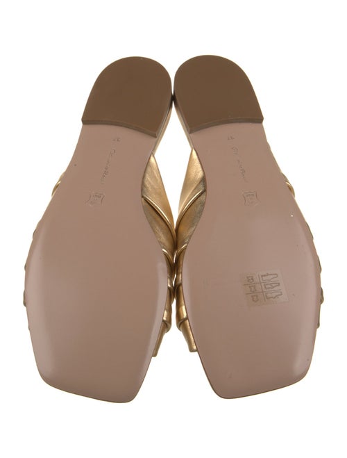 Gianvito Rossi Leather Slides