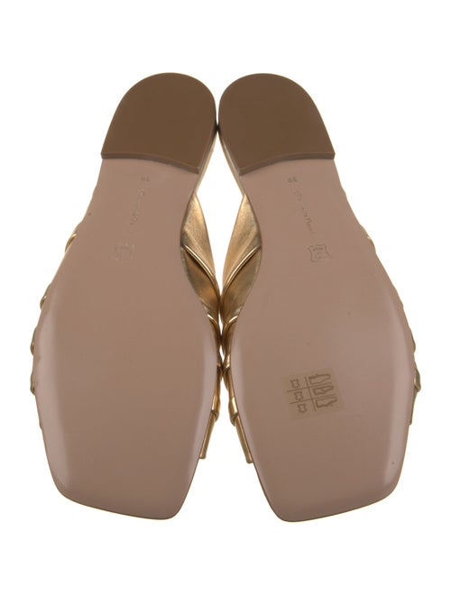 Gianvito Rossi Leather Slides